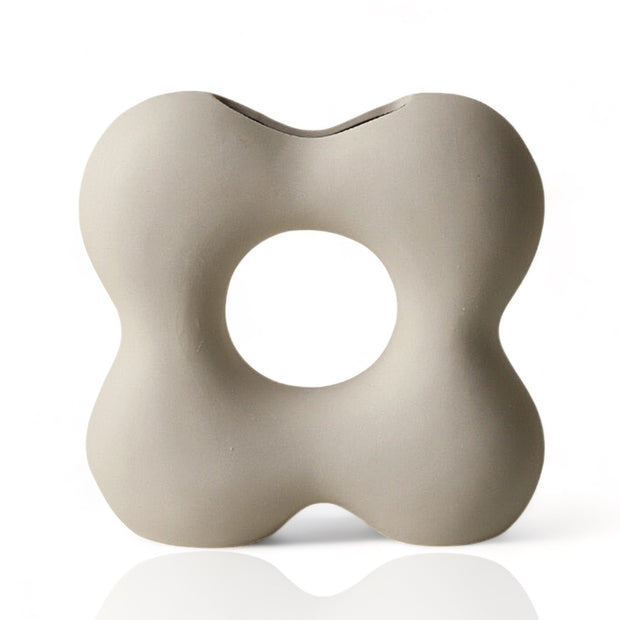Vaso de cerâmica - Flor - Minimalist House LTDA