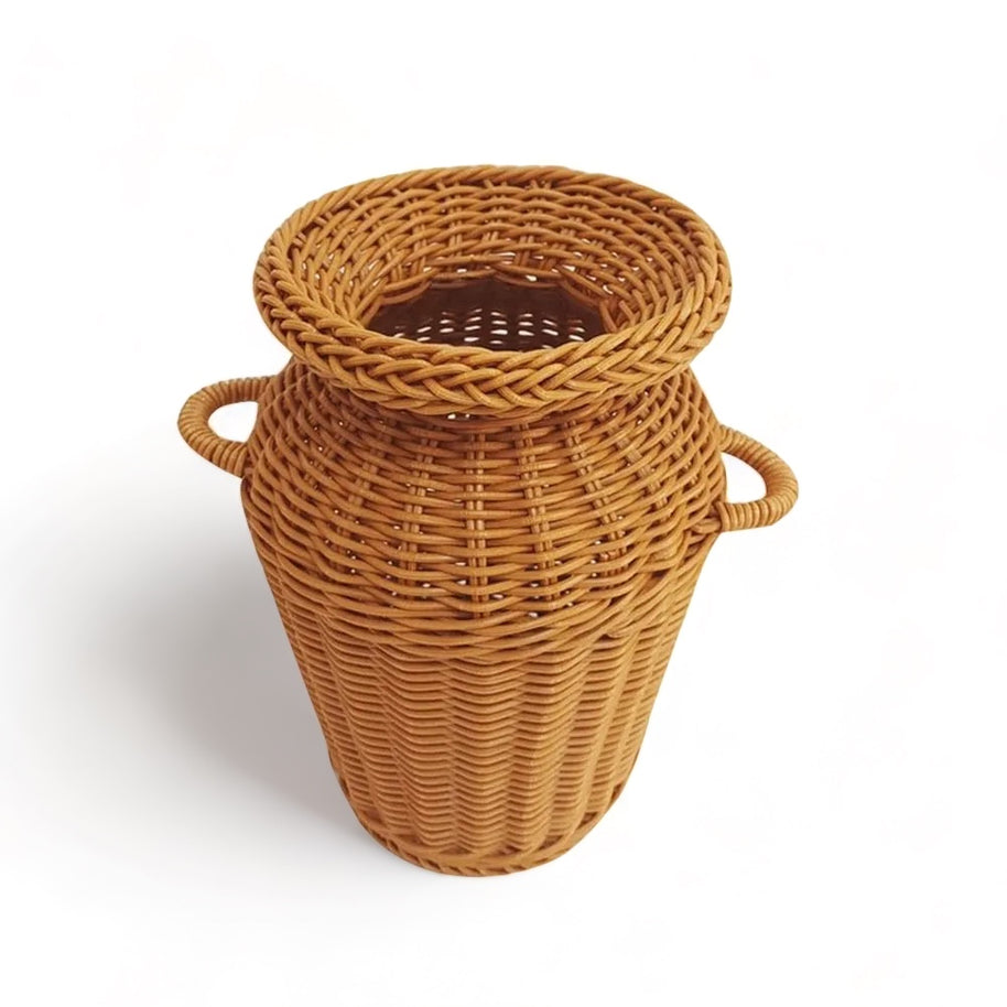Vaso de Rattan - Ana Clara - Minimalist House LTDA