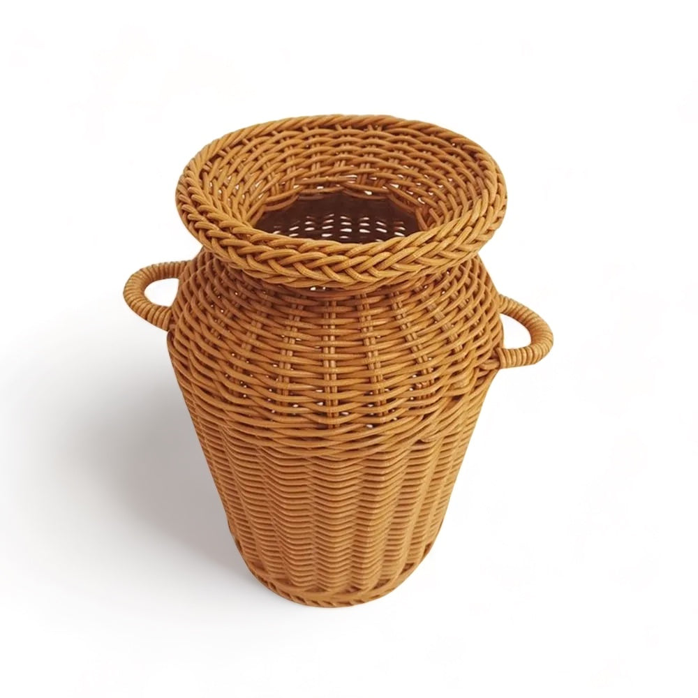 Vaso de Rattan - Ana Clara - Minimalist House LTDA