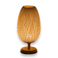 Bamboo Lamp - Abajur Tecelagem De Bambu Lâmpada Criativa - Minimalist House LTDA