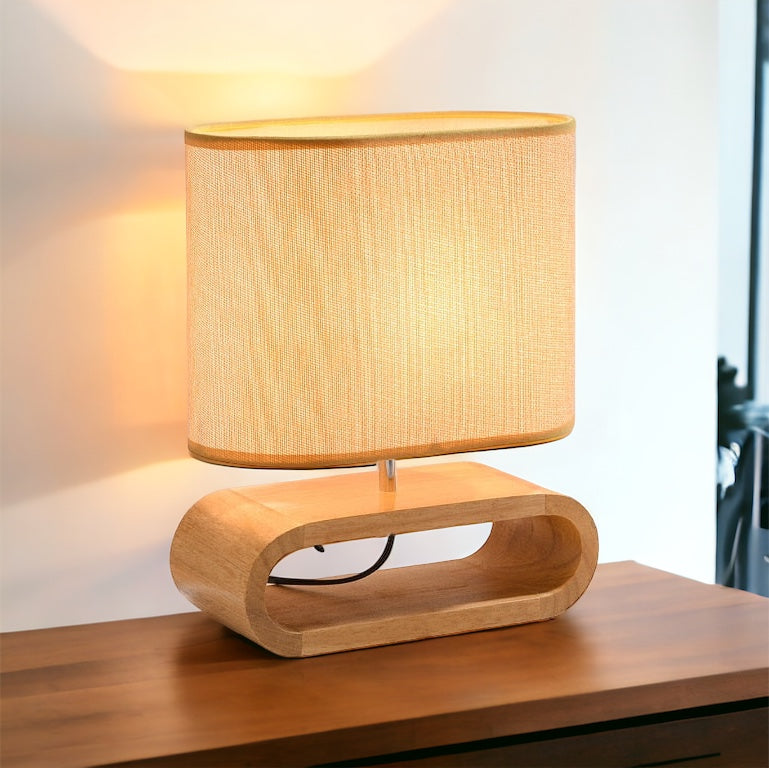 Abajur Wood Madeira - Minimalist House LTDA
