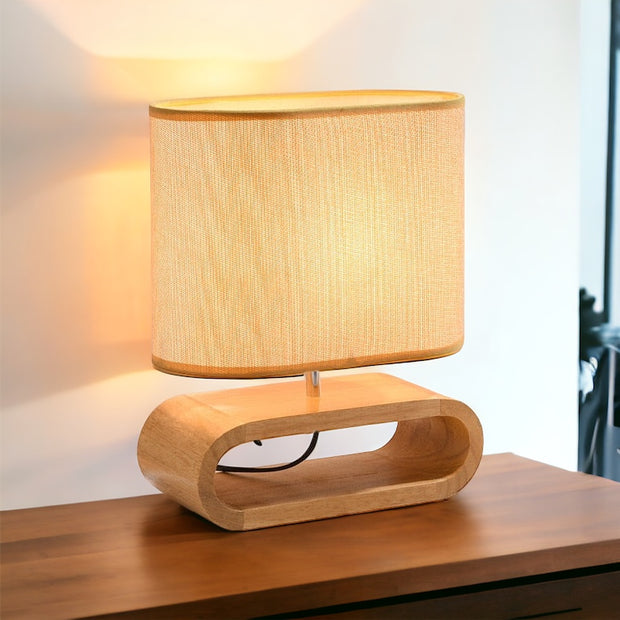 Abajur Wood Madeira - Minimalist House LTDA