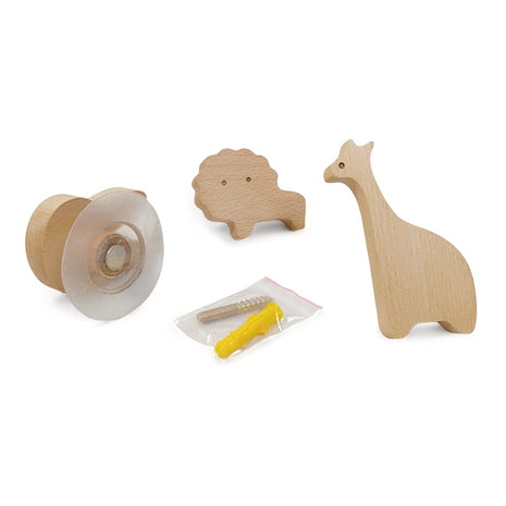 Puxador Gancho de madeira - ANIMAL - Minimalist House LTDA