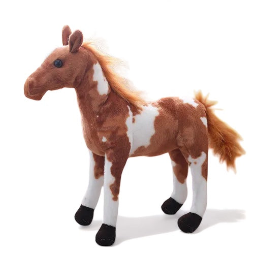 Cavalo de pelúcia America - 30cm - Minimalist House LTDA