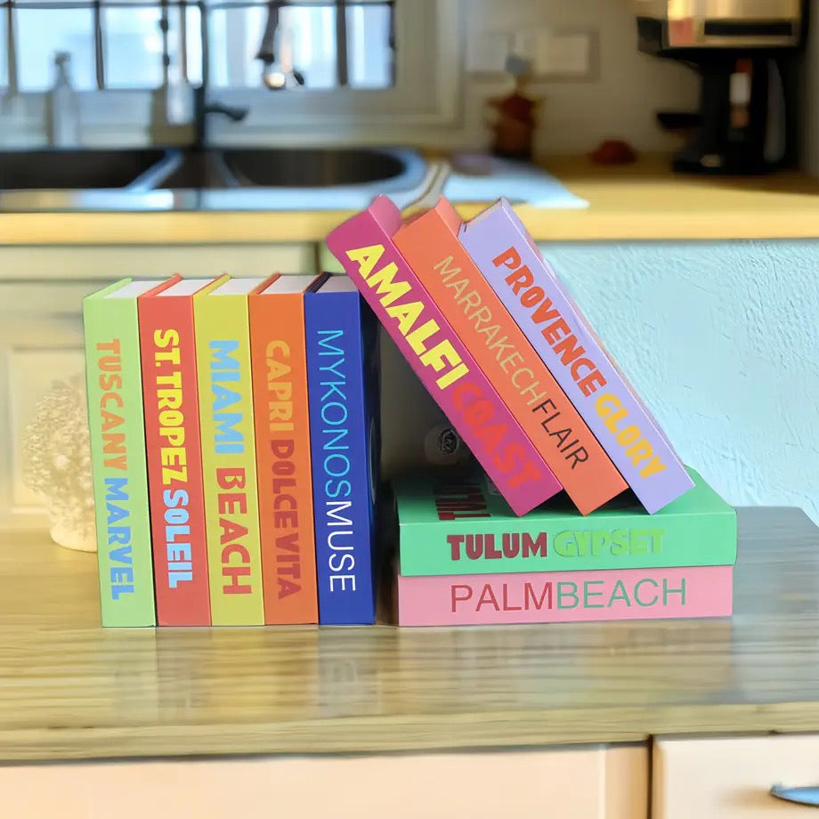 Livro fake para decoração - DOLCE VITTA - Minimalist House LTDA