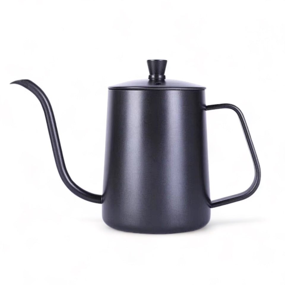 Drip Kettle chaleira 350ml 600ml café bule de chá antiaderente - Cisne - Minimalist House LTDA