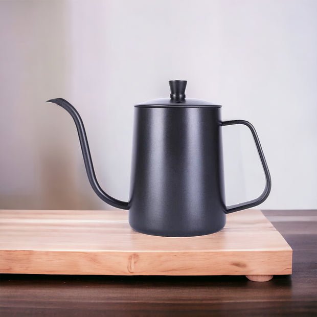 Drip Kettle chaleira 350ml 600ml café bule de chá antiaderente - Cisne - Minimalist House LTDA