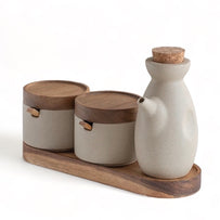 Conjunto de cerâmica estilo cozinha Oriental - ZEN - Minimalist House LTDA