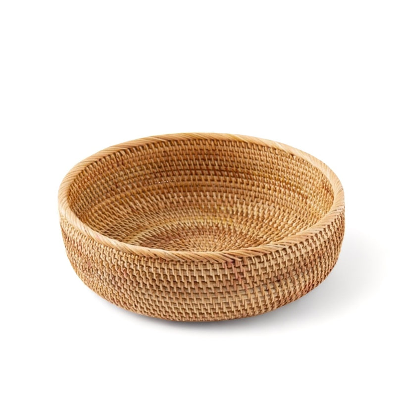 Cesto trançado Rattan Bread - Minimalist House LTDA