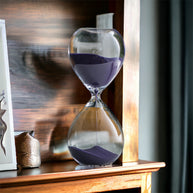 Ampulheta do tempo - Decoração para escritório - Minimalist House LTDA