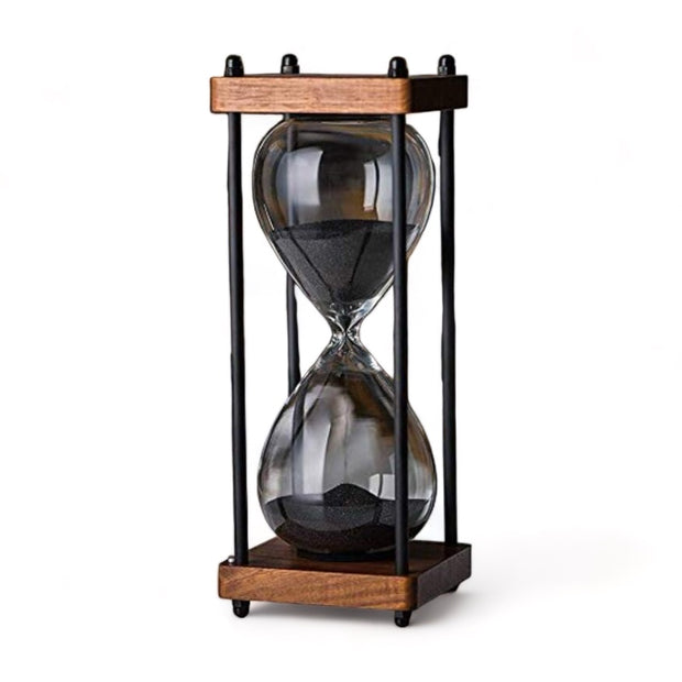 Ampulheta do tempo - Nordic Decor - Minimalist House LTDA