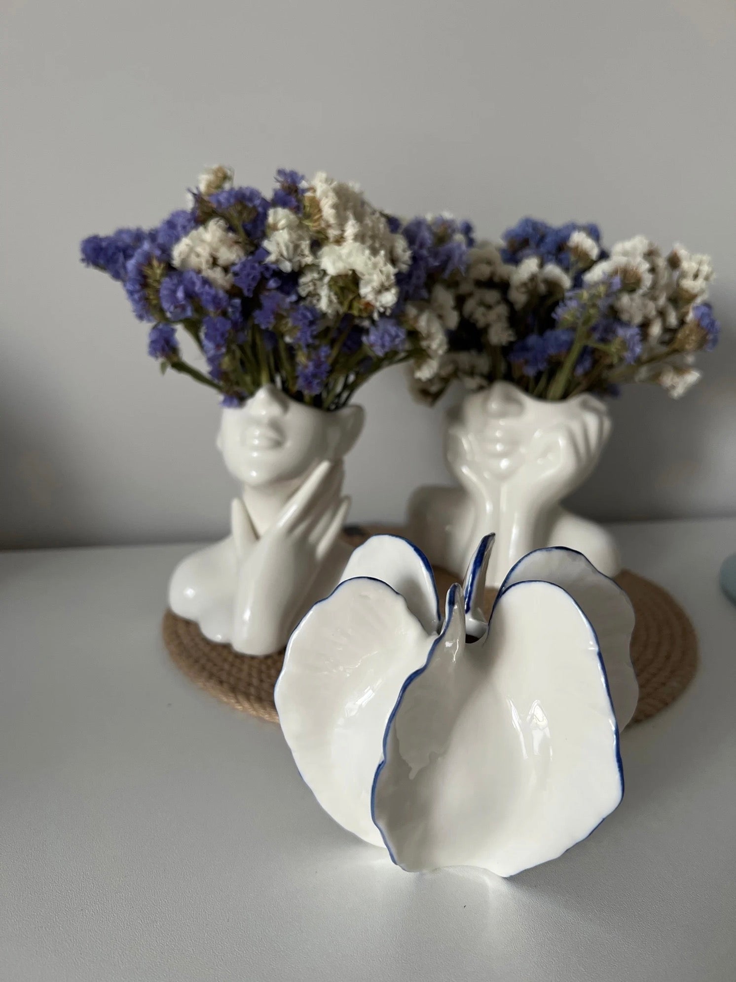 Vaso de cerâmica - Carambola Decorative - Minimalist House LTDA