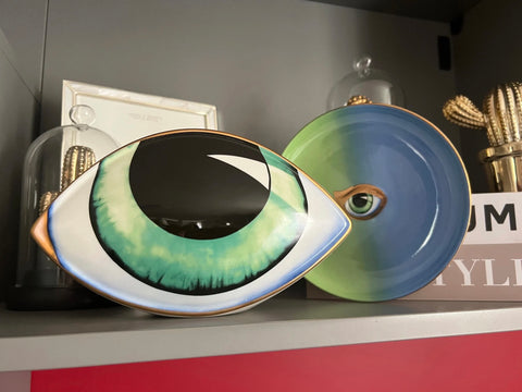 Adorno de cerâmica - The Eyes - Minimalist House LTDA