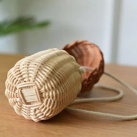 Bolsa wood infantil - Cesto Rattan - Minimalist House LTDA