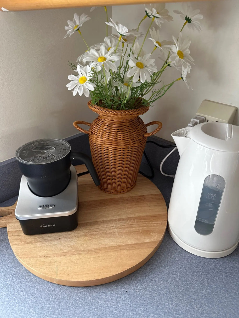 Vaso de Rattan - Ana Clara - Minimalist House LTDA