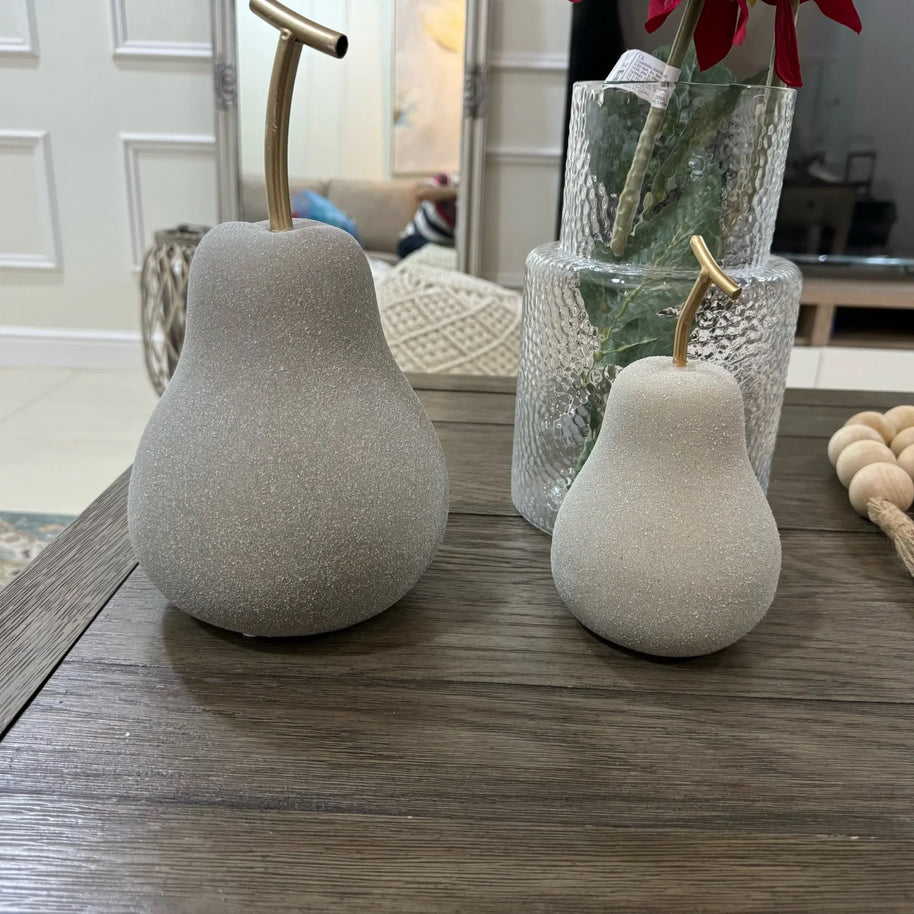 Estatueta Frutas - Pêra - Minimalist House LTDA