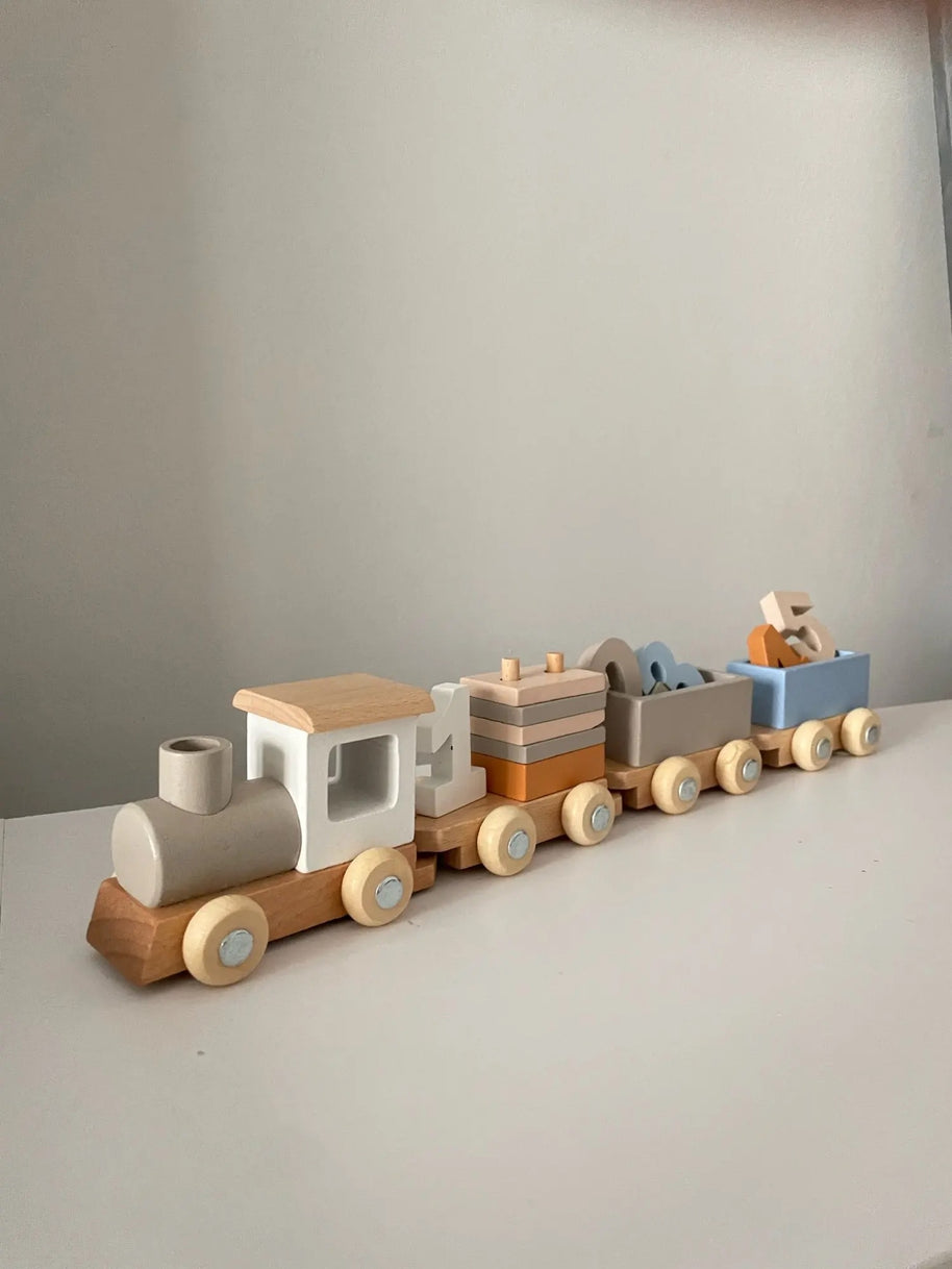 Kit de madeira - TRENZINHO - Minimalist House LTDA