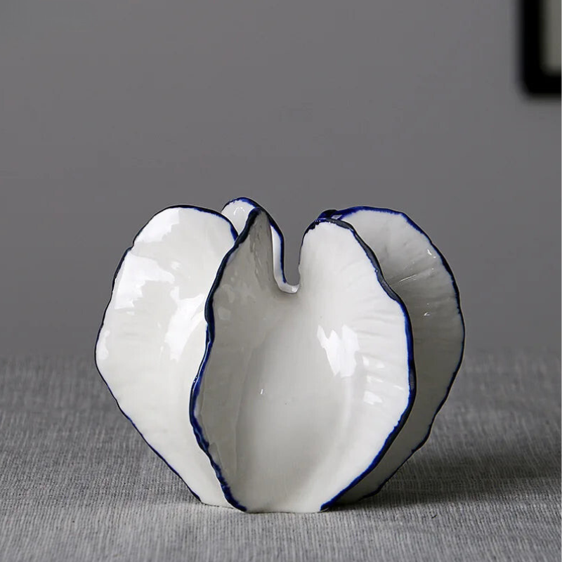 Vaso de cerâmica - Carambola Decorative - Minimalist House LTDA