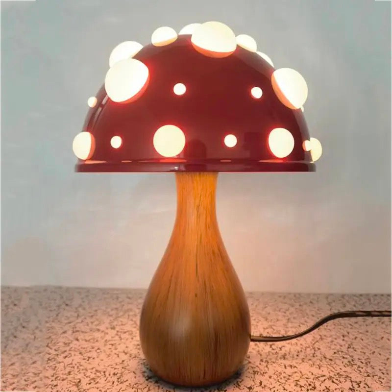 Luminária - Amanita Mushroom