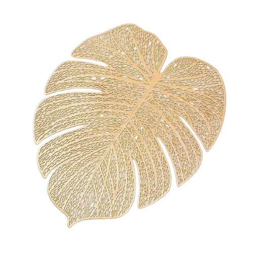 Folha Dourada Para Mesa Posta - Minimalist House LTDA