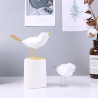 Estatueta decoração - Pássaro - Minimalist House LTDA