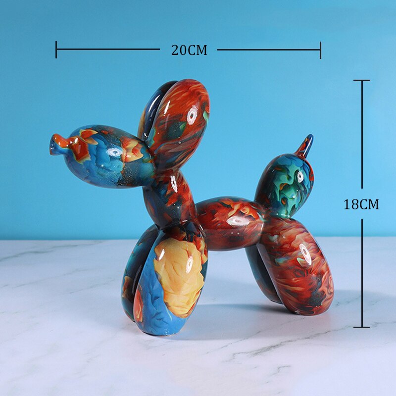 Balloon Dog - Estatueta Moderna Artistica