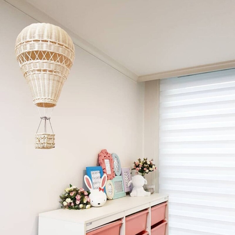 Balão Fantástico - Home Decor Baby Rattan - Minimalist House LTDA