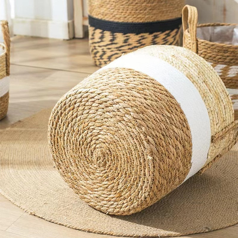 Cesto de fibra natural - MICHIGAN - Minimalist House LTDA