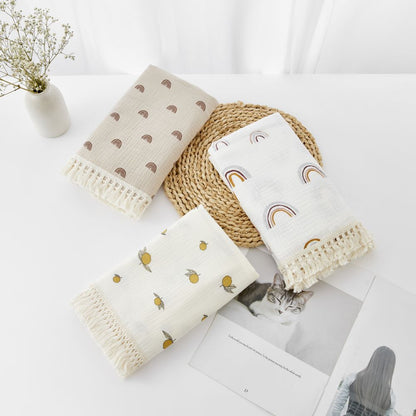 Cobertor de musselina para bebê recém-nascido - Urso - Minimalist House LTDA