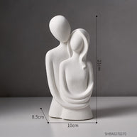 Estatueta de resina - Casal - Minimalist House LTDA
