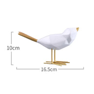 Estatueta decoração - Pássaro - Minimalist House LTDA