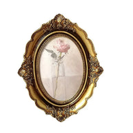 Moldura Oval Clássica Decorativa Porta Retrato