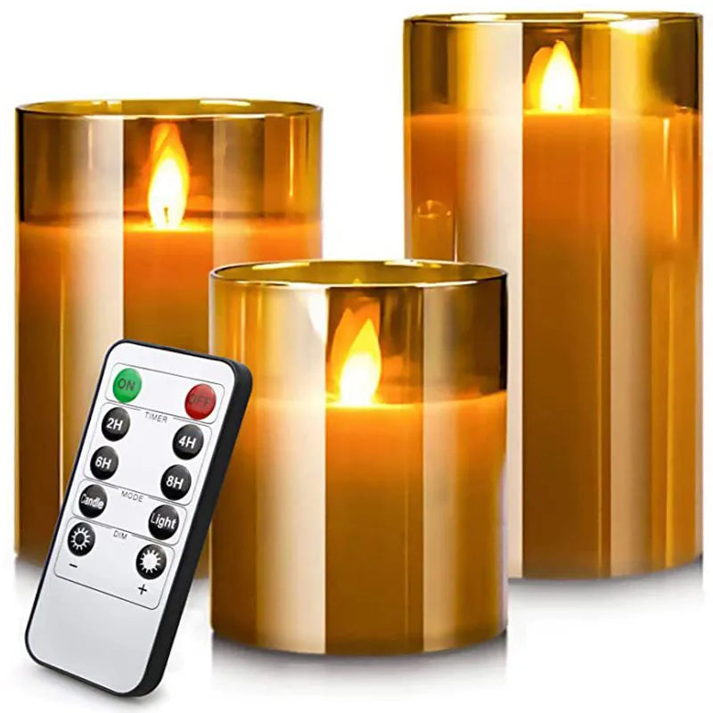 Luminária 3 peças - Candle Light - Minimalist House LTDA