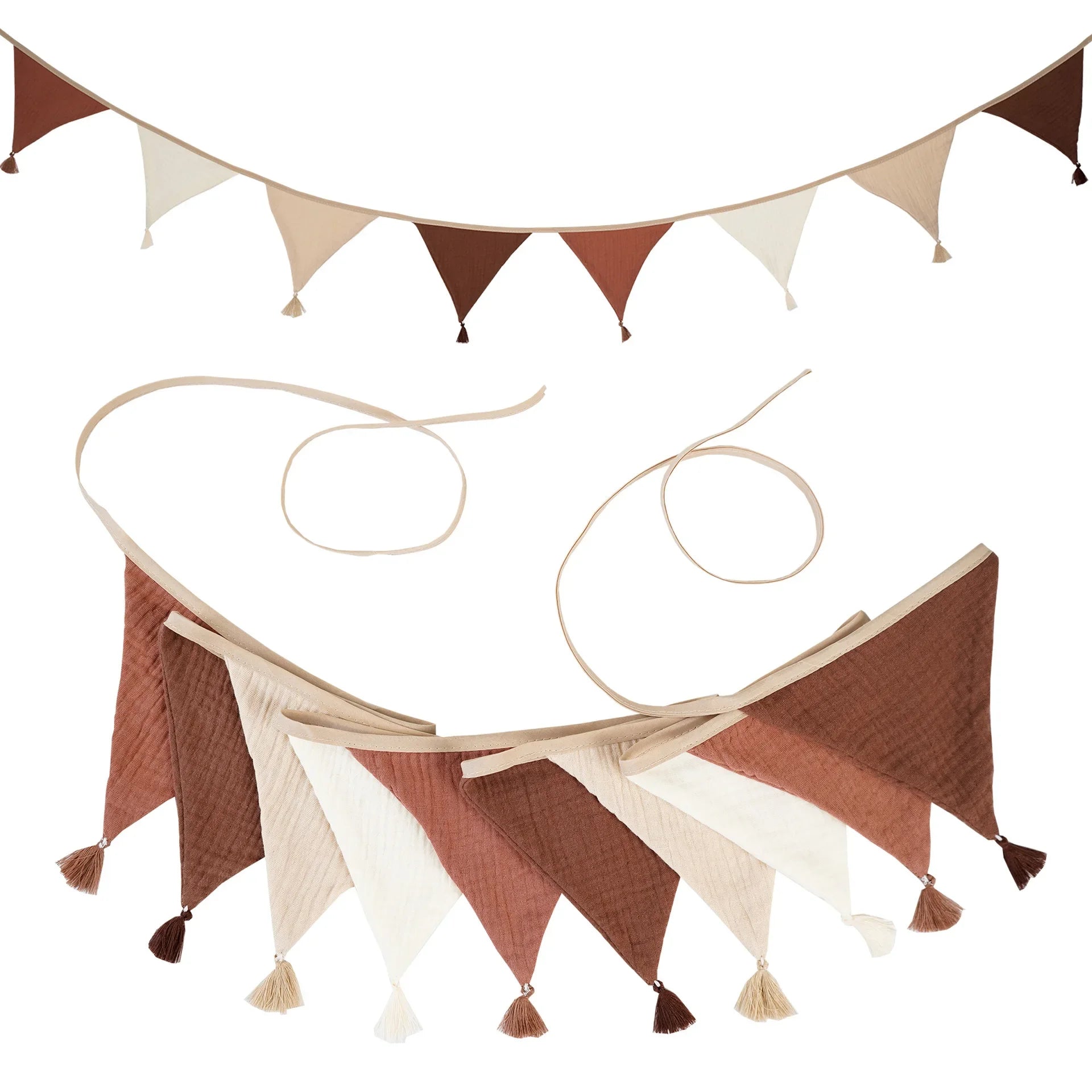 Bandeirola Decorativa Infantil em Tecido – 2,6 m
