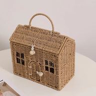 Cesto de rattan - Casinha Baby - Minimalist House LTDA
