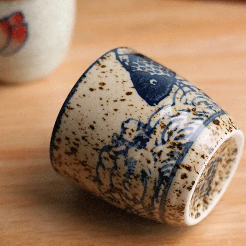 Copo em Cerâmica Estilo Japonês