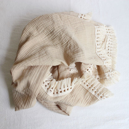 Cobertor de musselina para bebê recém-nascido - Urso - Minimalist House LTDA