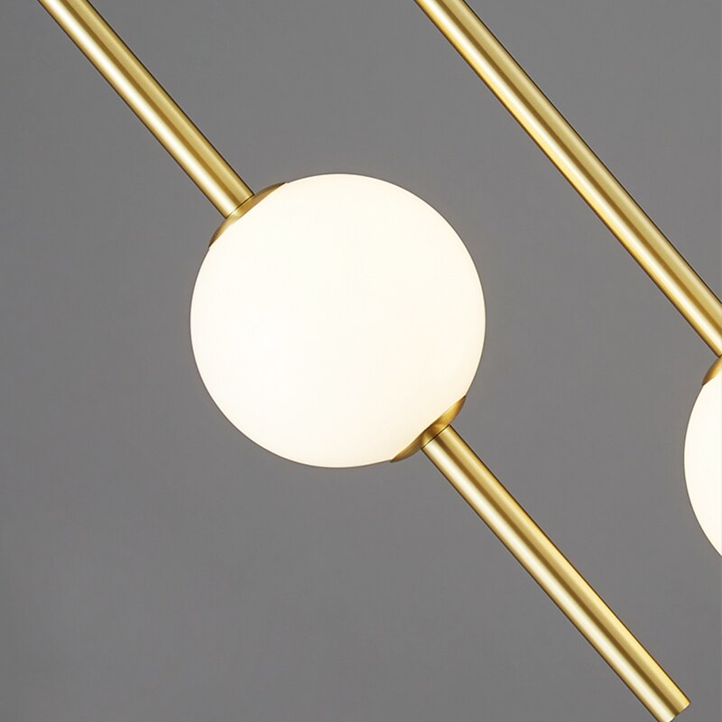Pendente Baling Dourado e Preto - Minimalist House LTDA