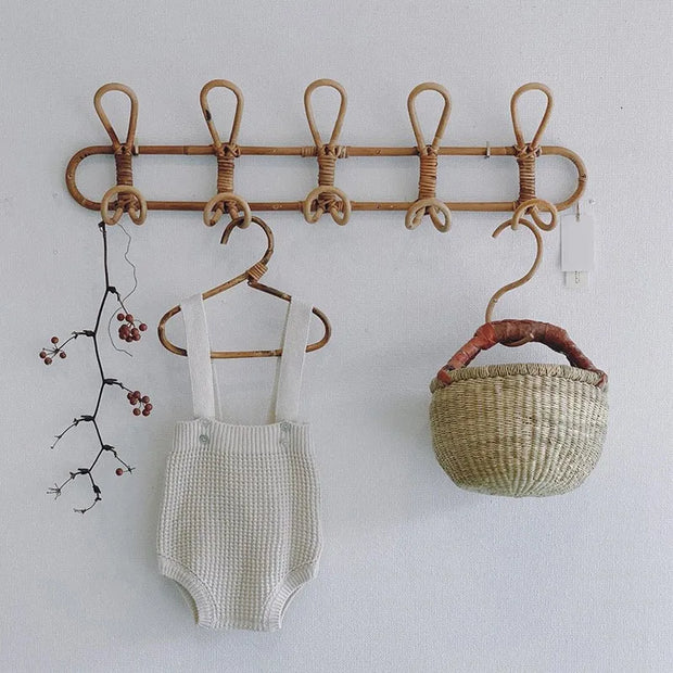 Ganchos Organizadores de rattan - MOMY - Minimalist House LTDA