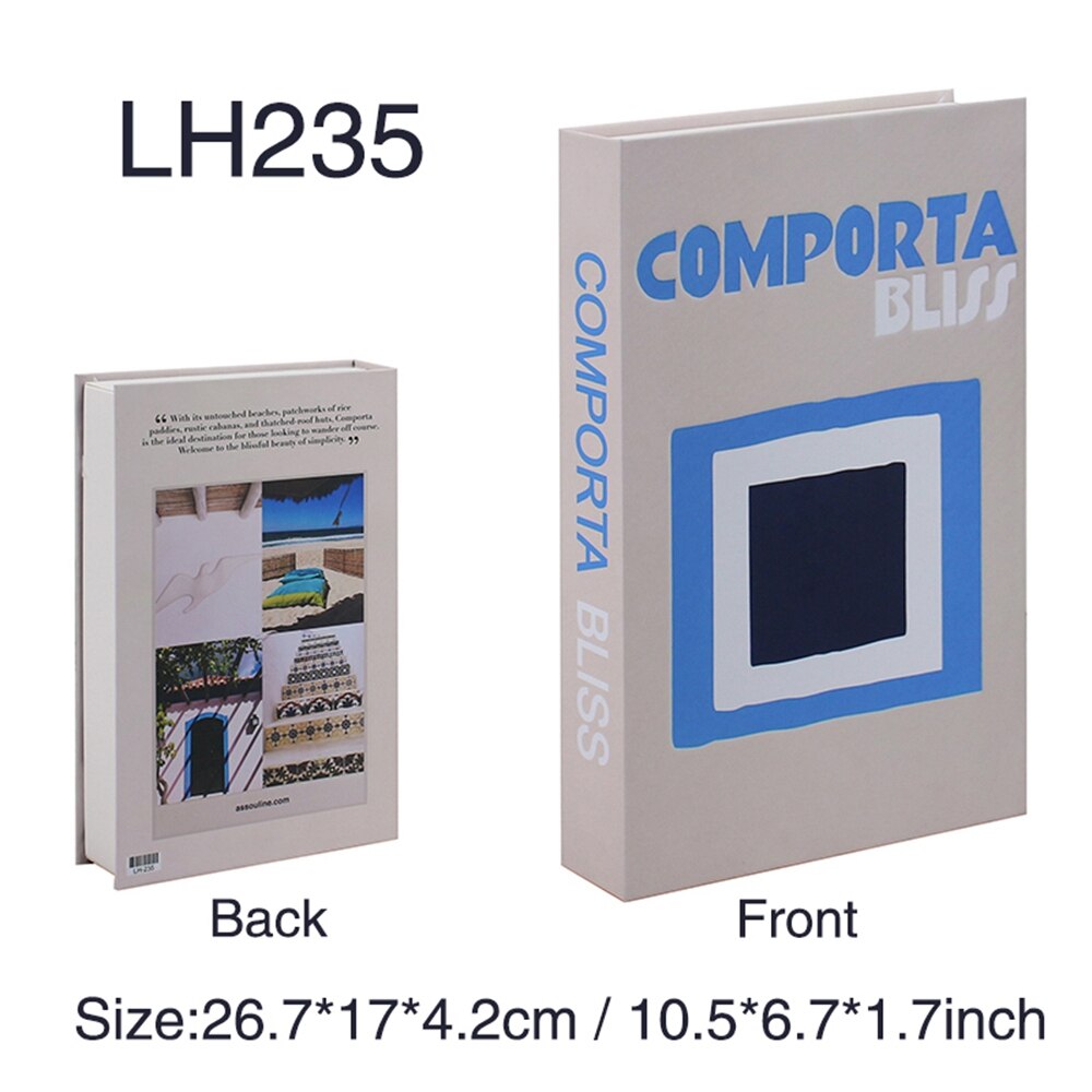 Livro fake para decoração - DOLCE VITTA - Minimalist House LTDA