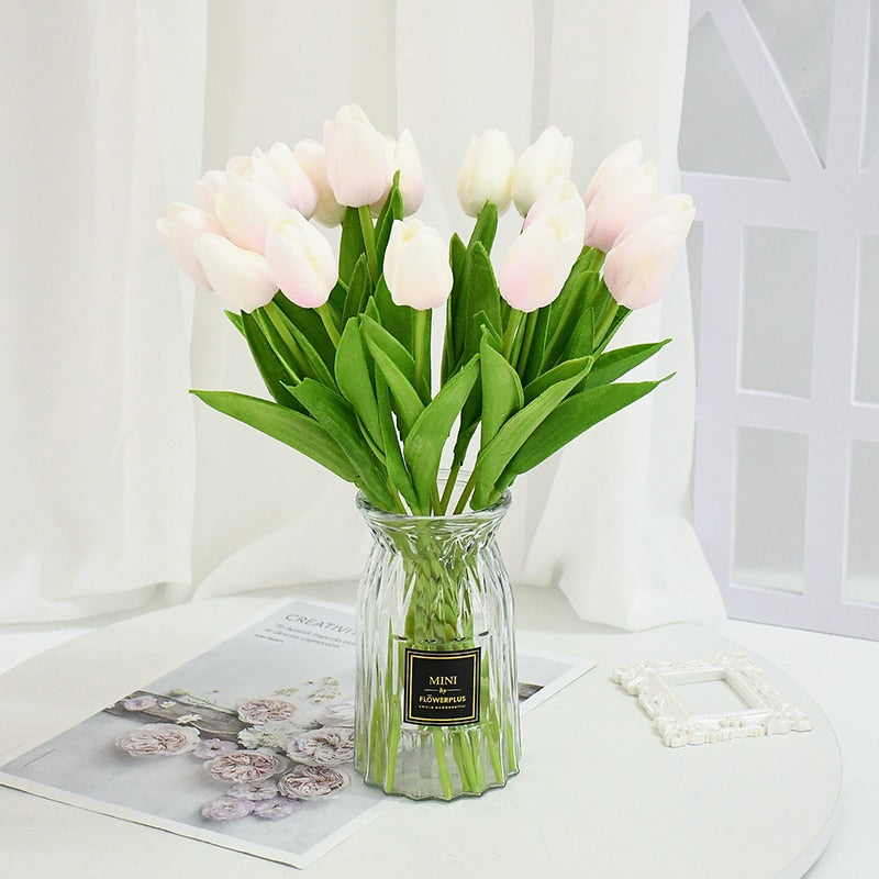Buquês de Tulipas - Flores Artificiais - Minimalist House LTDA