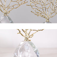 Ornamento Coral Crystal - Decoração - Minimalist House LTDA