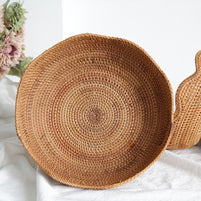 Cesto de Frutas Rattan - Boho - Minimalist House LTDA