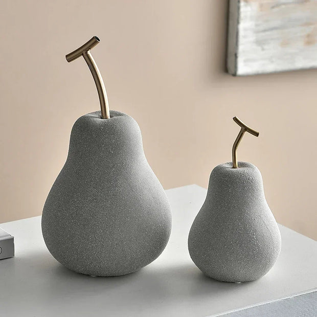 Estatueta Frutas - Pêra - Minimalist House LTDA