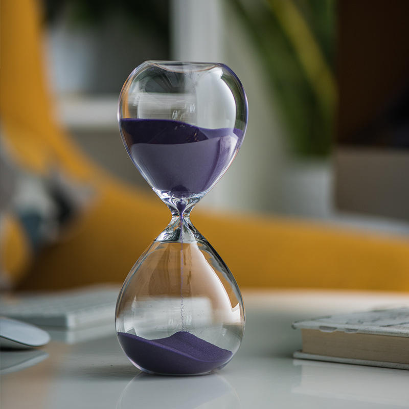 Ampulheta do tempo - Decoração para escritório - Minimalist House LTDA