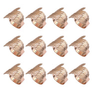 Anel de guardanapo - Folha 12Pcs - Minimalist House LTDA