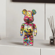 Urso Estatueta Graffiti BearBri