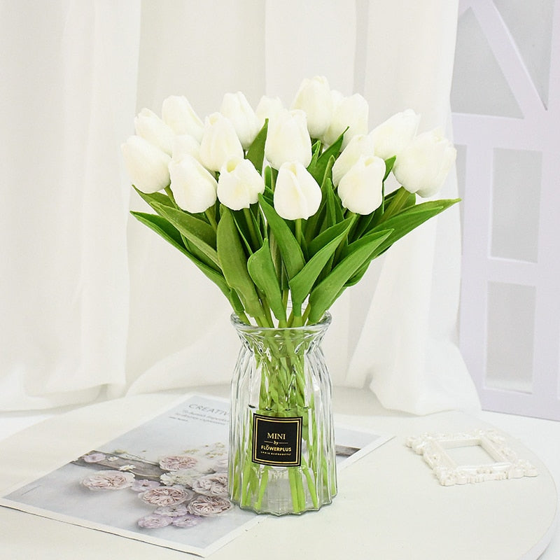 Buquês de Tulipas - Flores Artificiais - Minimalist House LTDA