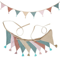 Bandeirola Decorativa Infantil em Tecido – 2,6 m