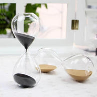 Ampulheta do tempo - Decoração para escritório - Minimalist House LTDA